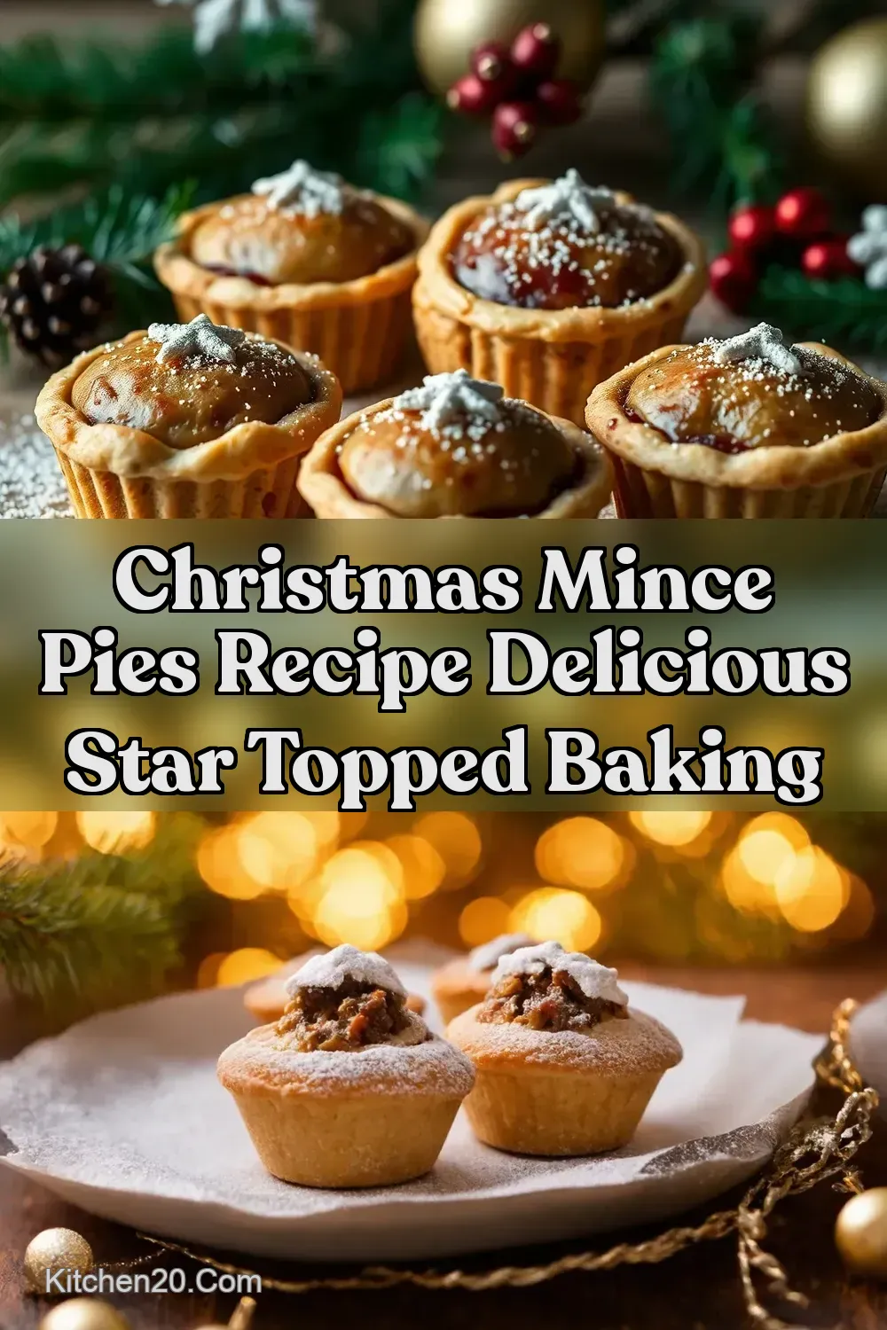 Easy Mini Mince Pies Recipe StarTopped Festive Fun -…