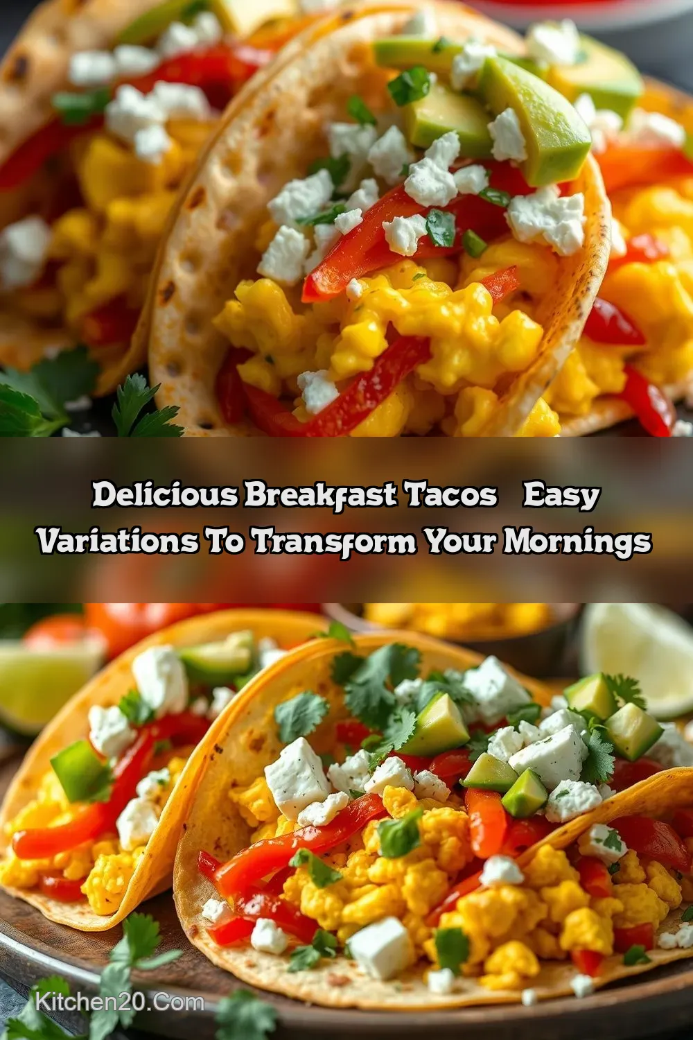 My Easy & Flavorful Breakfast Tacos Recipe: A Morning…