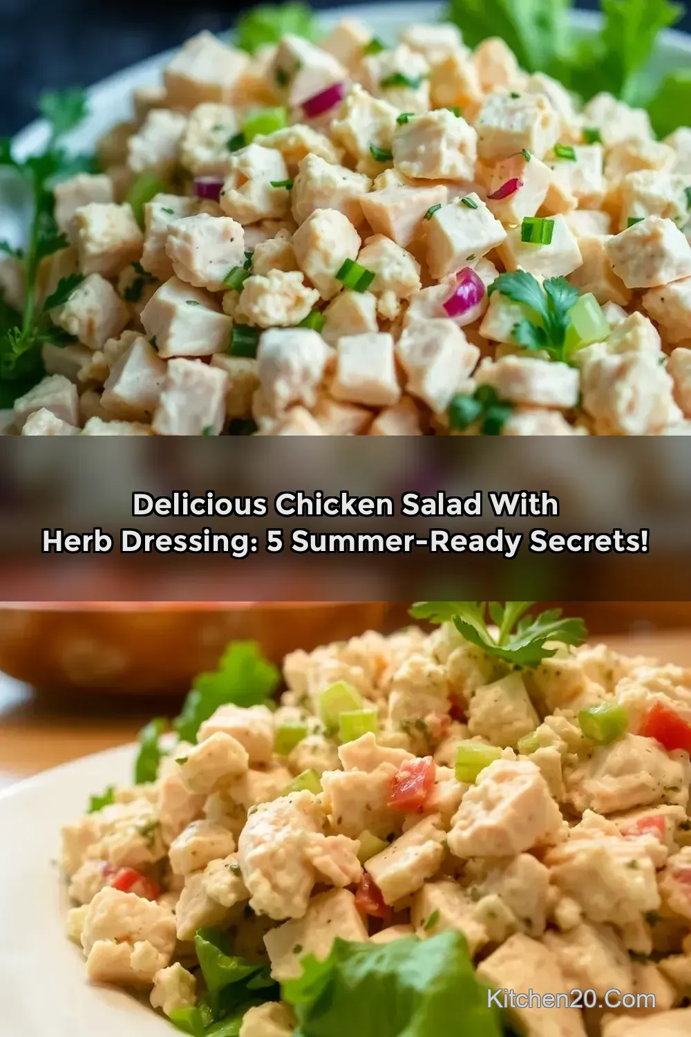 Classic Chicken Salad with Herb Dressing: A Family Favorite