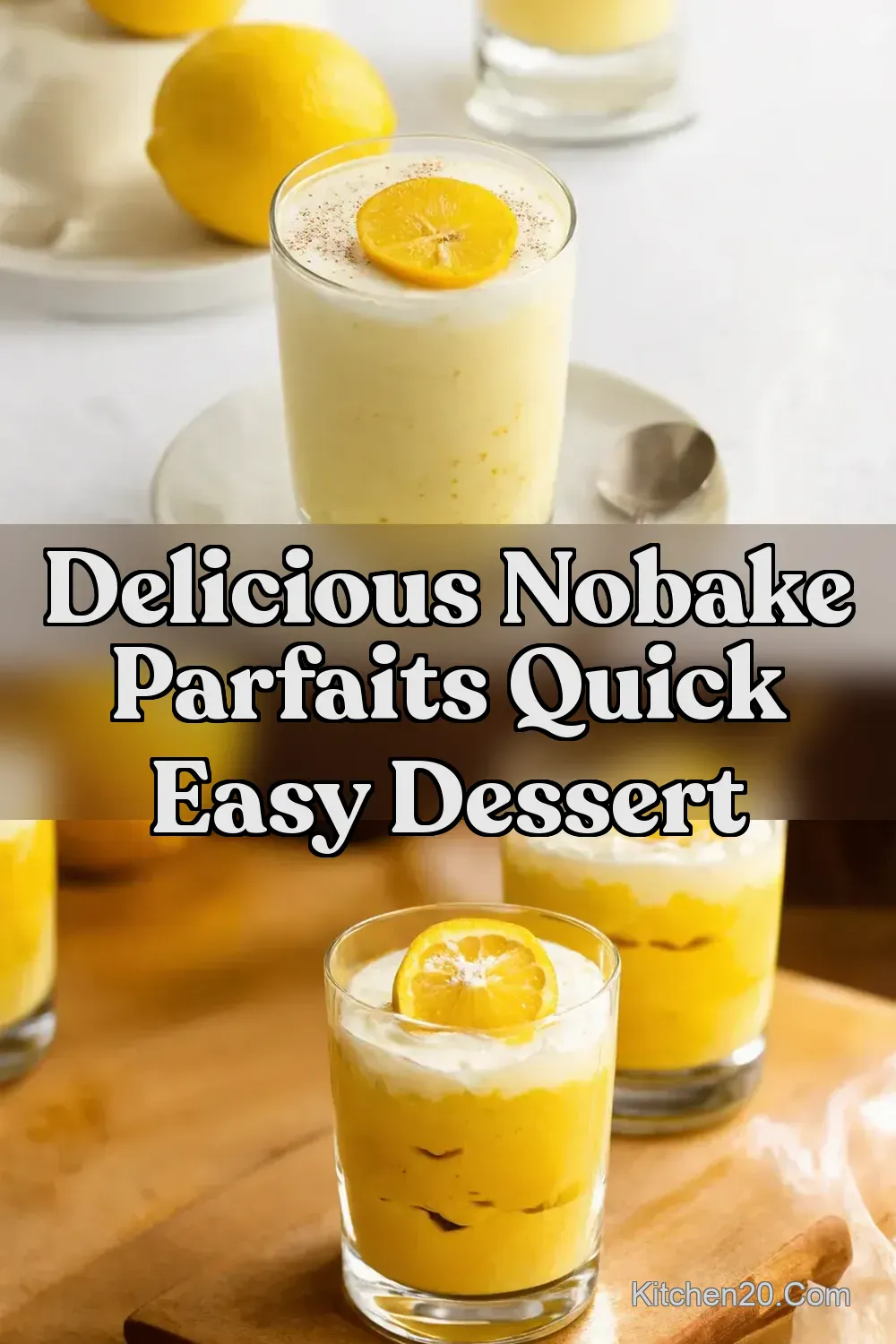 Lemon Posset Parfaits Easy Desserts Without Baking -…
