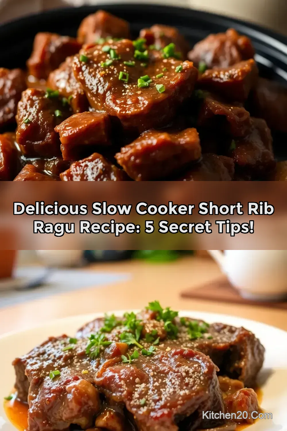 Easy recipe for short ribs crock pot: My Family's Cozy…