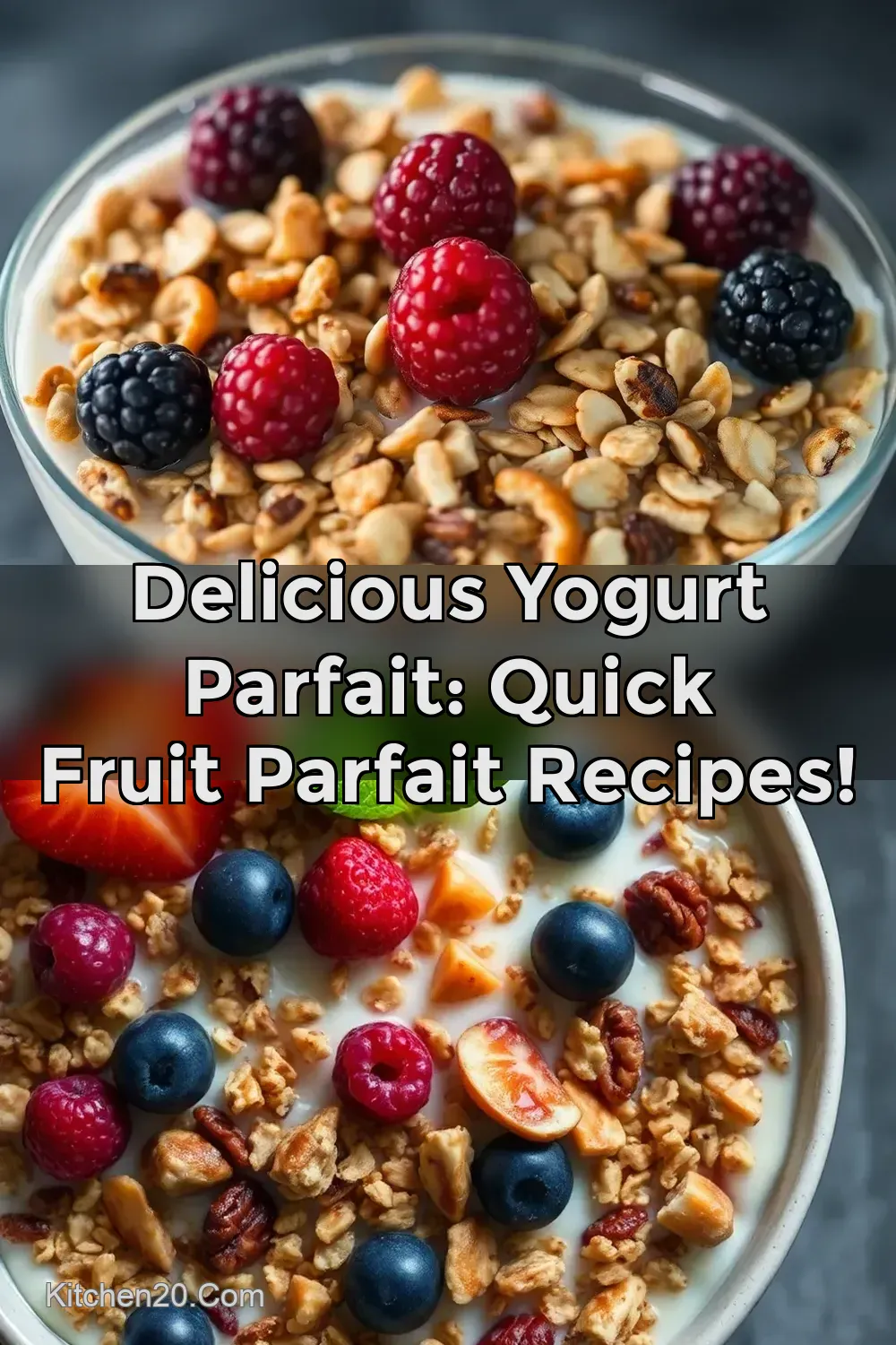 Berry Bliss Yogurt Parfait: A Proper Healthy Treat! -…