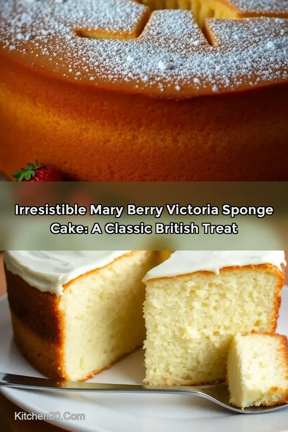 Classic British Victoria Sponge Cake: A Delightful Family…