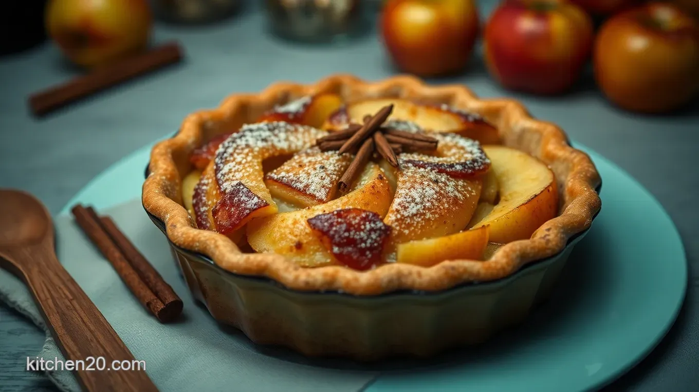 Delicious Cinnamon Apple Recipe: A Cozy Pie for Autumn Evenings Cinnamon Apple Delight: A Cozy Autumn Treat