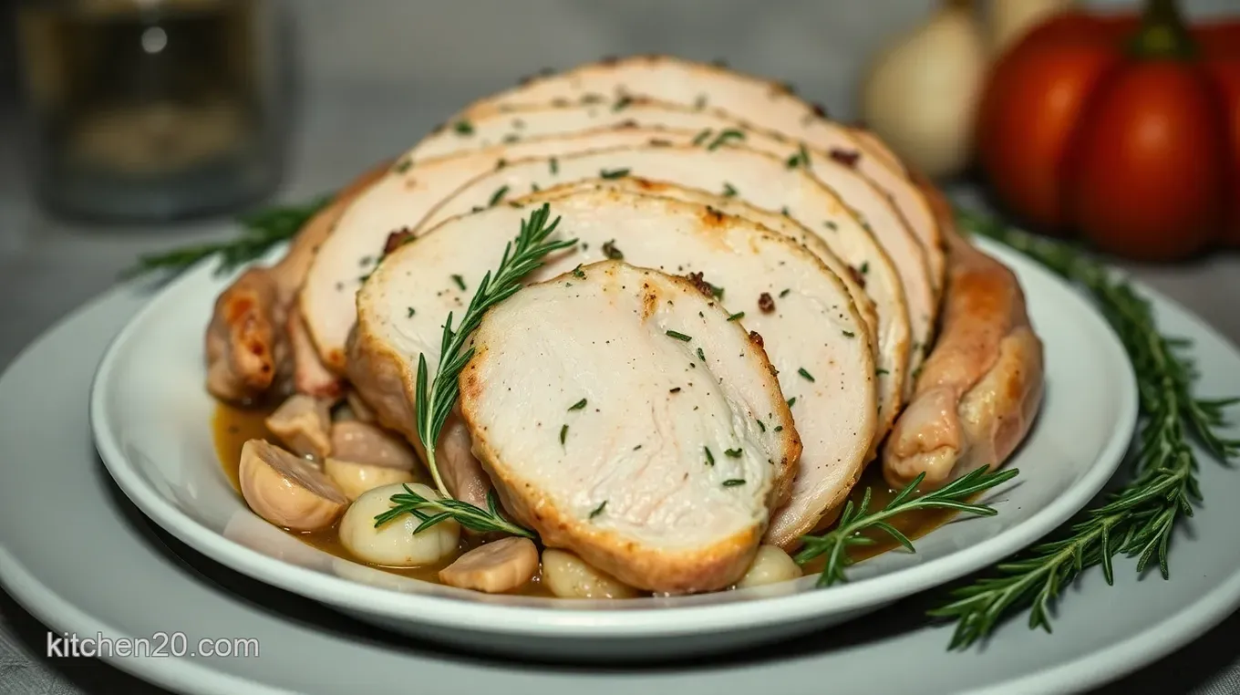 Classic Roast Turkey with Herb Butter - A Thanksgiving Recipe Delight Classic Roast Turkey with Herb Butter