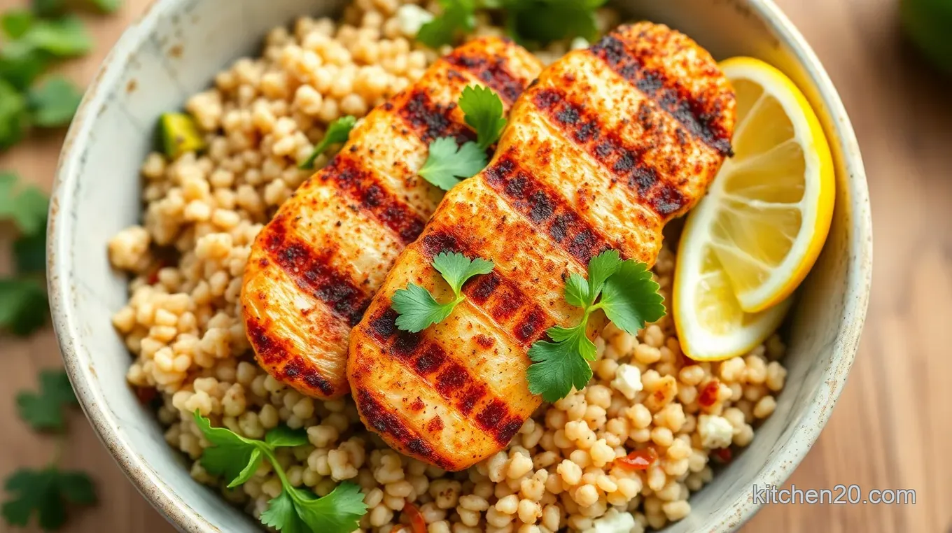 Clean Boss Ingredients: 5 Amazing Grilled Chicken Quinoa Bowls!