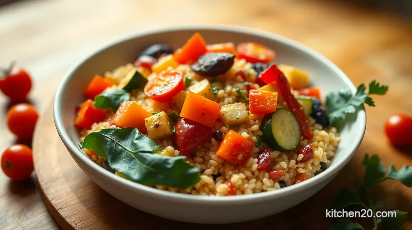 Easy & Colourful Millet Salad with Roasted Veggies – A Family Favourite Colorful Millet Salad with Roasted Veggies
