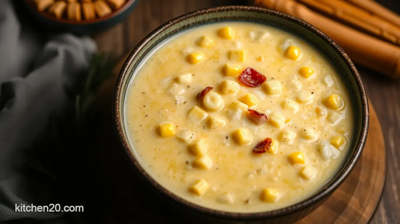 My Family' s Cozy Corn Chowder Recipe: A Creamy Delight for Chilly Nights Creamy Corn Chowder: A Cozy Warm-Up