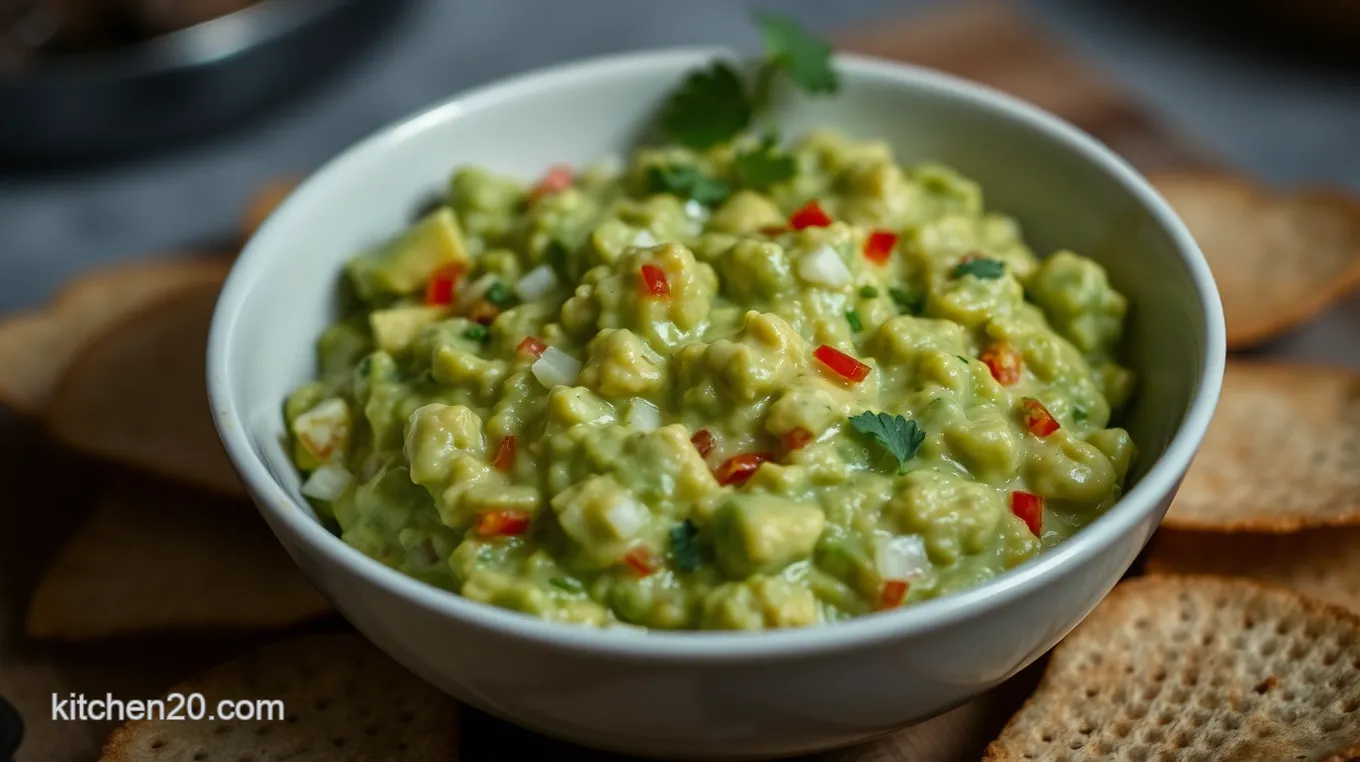 Easy Peasy Guacamole