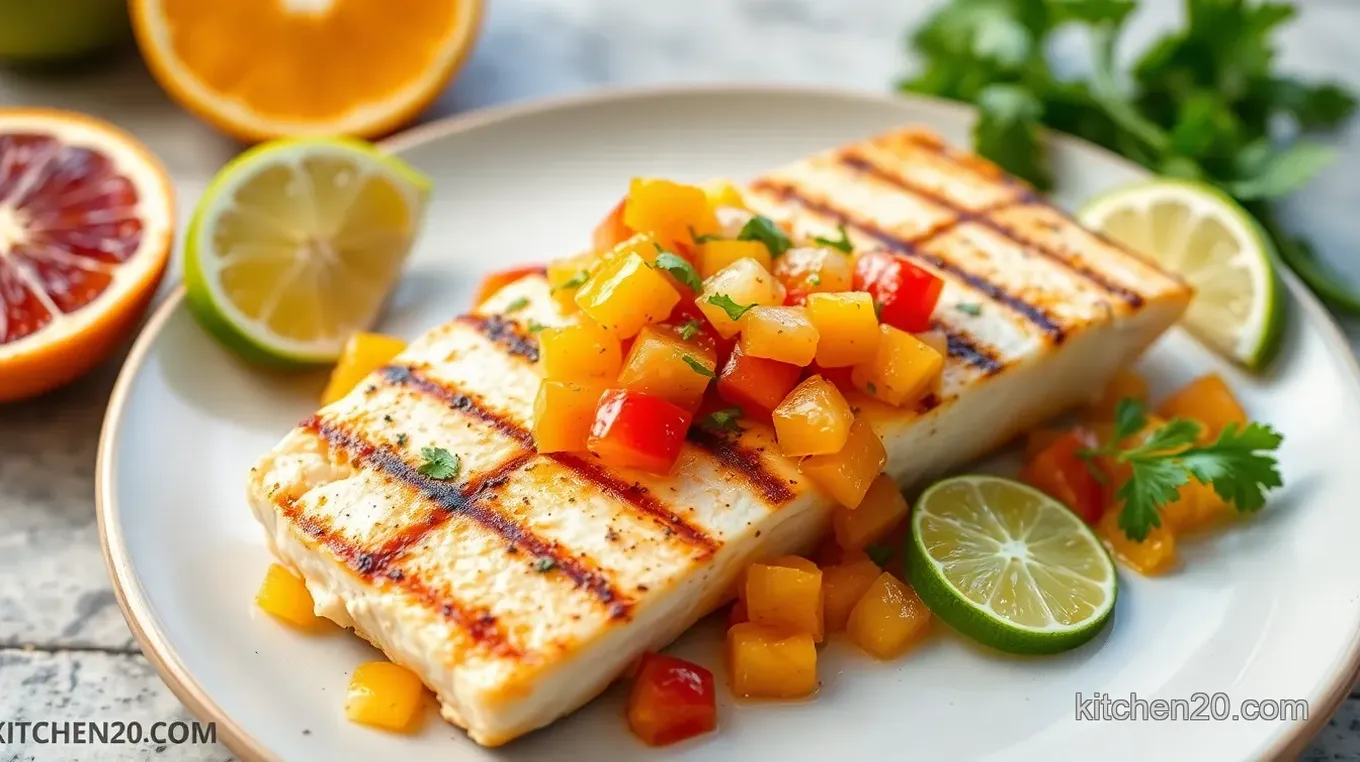 Grilled Mahi Mahi with Citrus Salsa