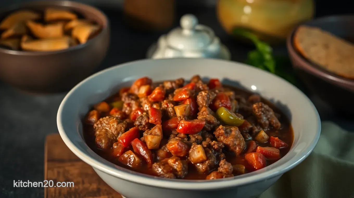 Heartfelt Chili No Beans Recipe: My Favourite Comfort Dish Heartfelt Chili No Beans: A Hearty Statement Without the Filler