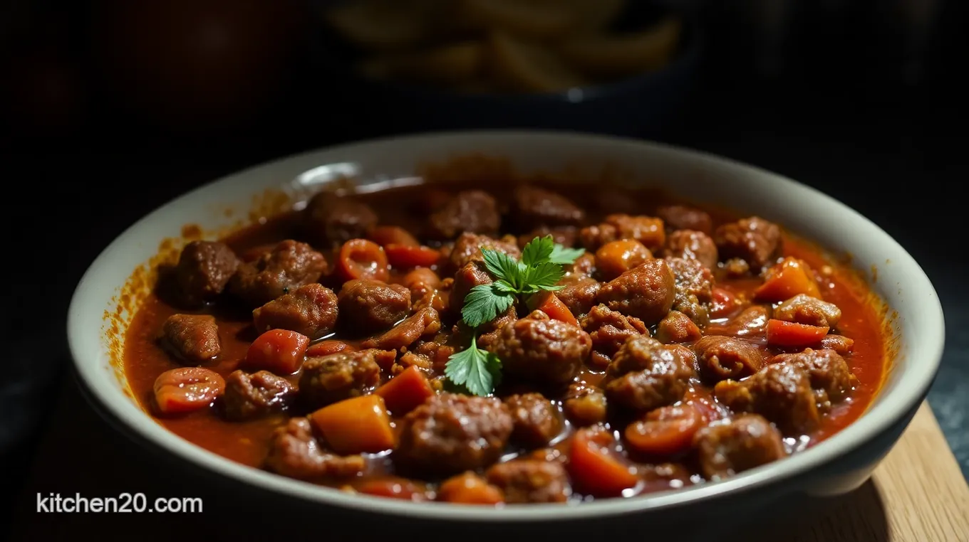 Leftover Roast Beef Chili