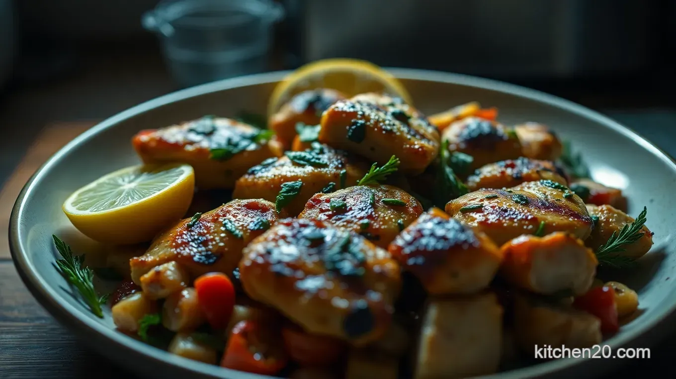 Easy & Flavorful Greek Chicken: My Zesty Grilled Delight Mediterranean Bliss: Grilled Greek Chicken with Zesty Marinade