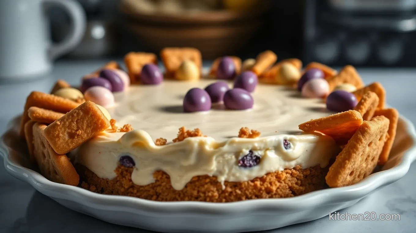 Mini Egg No-Bake Cheesecake