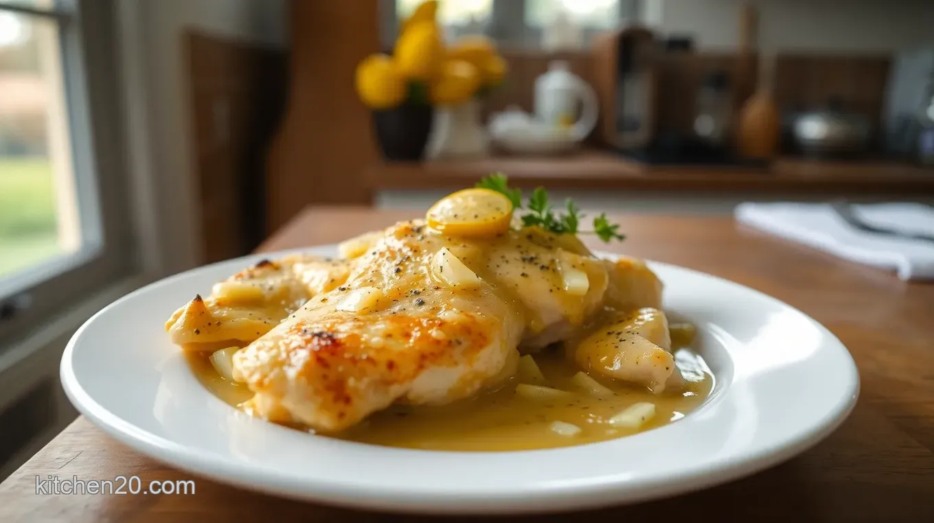 My Easy Sautéed Chicken with Zesty Lemon Sauce: A Flavorful Delight! Sautéed Chicken with Zesty Lemon Sauce