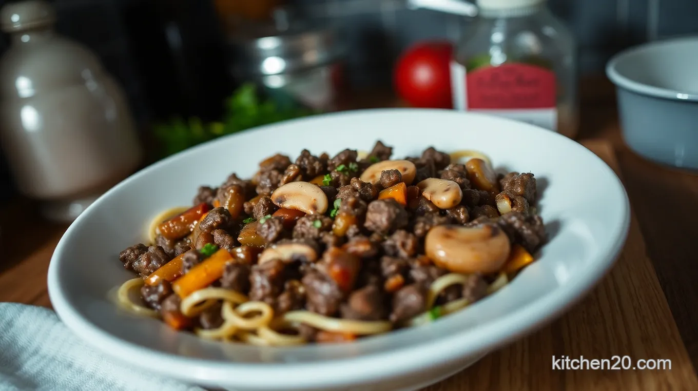 Simple Savoury Mince: A British Classic for Busy Weeknights