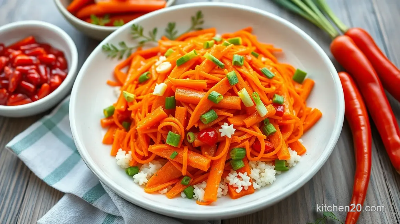 Spicy Carrot Salad Delight