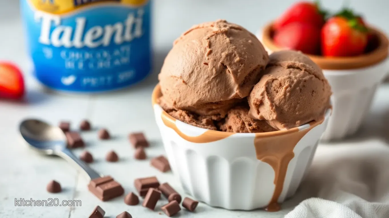 Talenti-Style Chocolate Ice Cream