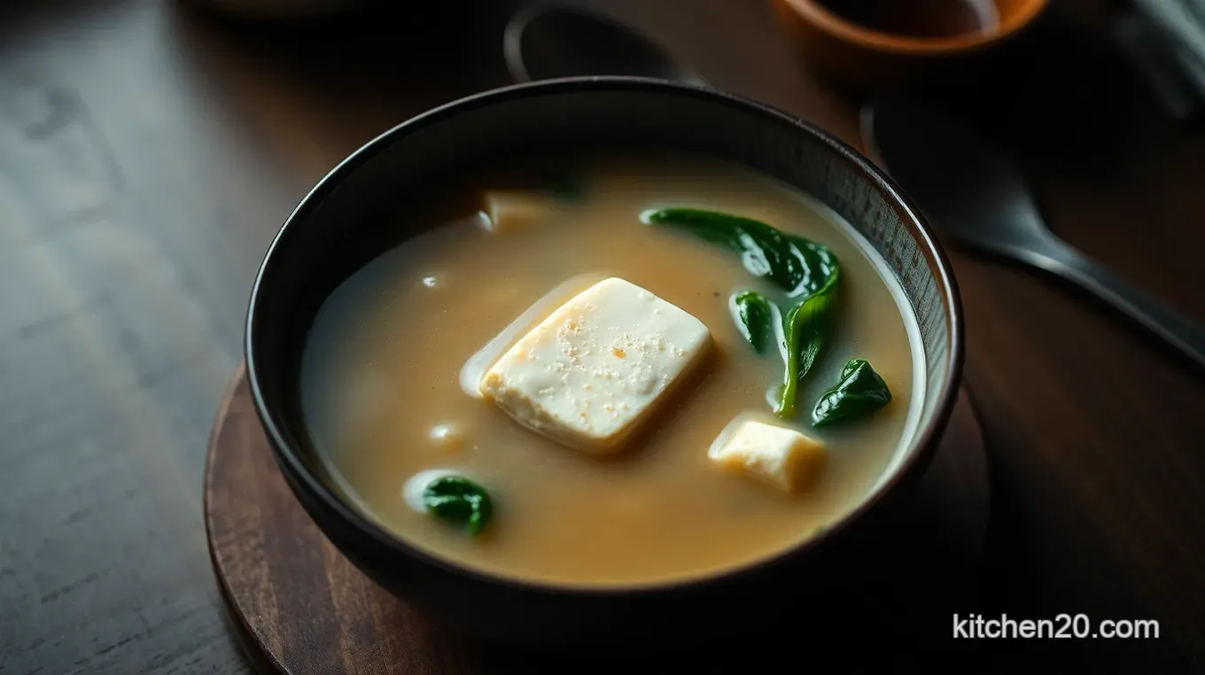 Easy Miso Soup Recipe: My Authentic and Comforting Japanese Broth Umami Delight: Authentic Miso Soup