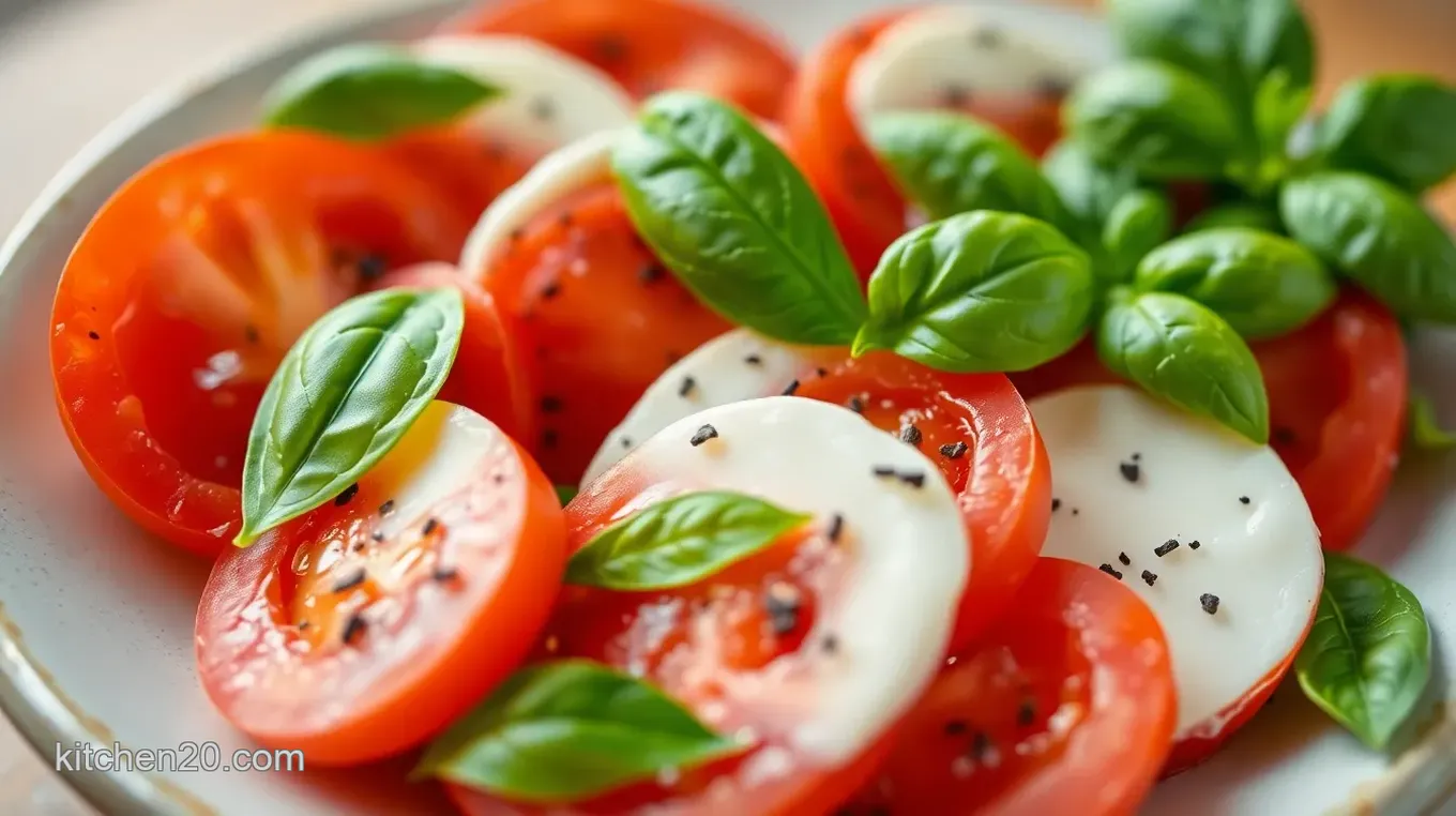 Wide angle macro photography chef: 5 Easy Ways to Create a Stunning Caprese Salad!