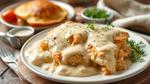 Bake Chicken Divan with Creamy Sauce