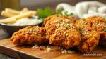 Fried Chicken with Crispy Parmesan Flavor