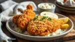 Fried Chicken with Parmesan Crust