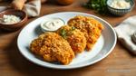 Fried Parmesan Chicken with Crunchy Coating