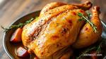 Roast Chicken with Juicy Flavorful Meat