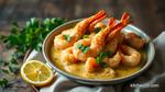 Sautéed Prawns in Mild Coconut Sauce