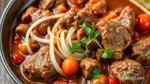 Simmered Lamb Comforting Dish in 1 Hour