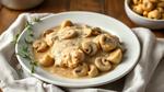 Slow Cooker Chicken with Creamy Mushroom Sauce