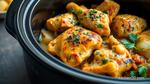 Slow Cooker Chicken with Flavorful Herbs