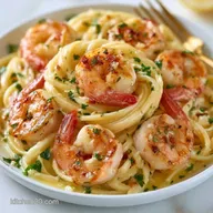 30-Minute Summer Shrimp Pasta for 4