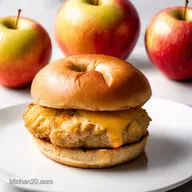 Apple Chicken Burgers Recipe My Juicy Cheddar Twist