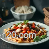 Easy & Delicious Aubergine and Mozzarella Pasta: A Family Favorite