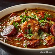 Authentic Chicken and Andouille New Orleans Gumbo Recipe