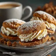 The Best Spiced Pumpkin Cheesecake Whoopie Pies Recipe