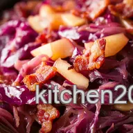 Bacon & Apple Braised Red Cabbage: A Cracking Cabbage Recipe!