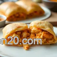 Ultimate Quick & Delicious Buffalo Chicken Hot Pockets You Can Bake!