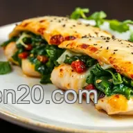 How to Bake Spinach Stuffed Chicken | Restaurant Style: A Delicious Weeknight Treat!