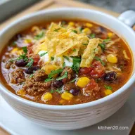 The Best Taco Soup Recipe: One-Pot Ground Beef Delight
