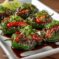 Shishito Pepper Recipe: Sticky Soy-Lime Glaze Pintxos