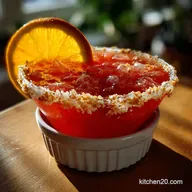 Blood orange margarita: Easy Winter Sunset Recipe
