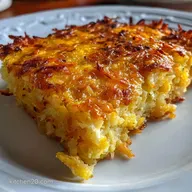 Breakfast Casserole with Hash Browns - Crispy Baked in 1 Hour