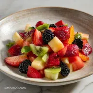 Healthy Brunch Fruit Salad in 15 Minutes