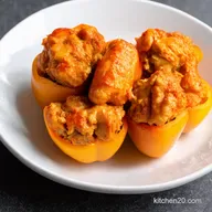 Buffalo Chicken Stuffed Peppers Recipe Wing Night Made Easy