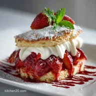 Strawberry Shortcake: The Chefs Flaky Buttermilk Recipe