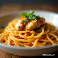 Foolproof Creamy Cajun Chicken Spaghetti with Garlic Mozzarella