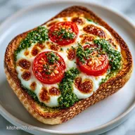 Caprese Sandwich with Pesto in 20 Minutes
